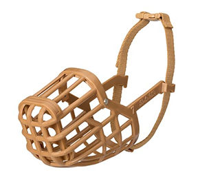 Baskerville Anti-Giftköder Maulkorb für große Hunde Größe 9 Braun – Bild 1 von 5