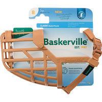 Produktbild von Baskerville Classic Maulkorb für Hunde aus TPR in Größe 8