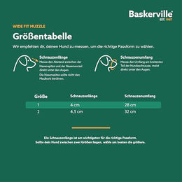 Baskerville Wide Fit Maulkorb für große Hunde mit breiter Schnauze Größe L Braun – Bild 1 von 2