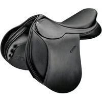 Produktbild von Bates Caprilli Close Contact Pferdesattel aus Leder in Schwarz 17,5 Zoll