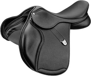 Produktbild von Bates Elevation+ Ponysattel aus Leder in Schwarz