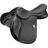 Produktbild von Bates Elevation+ Ponysattel aus Leder in Schwarz