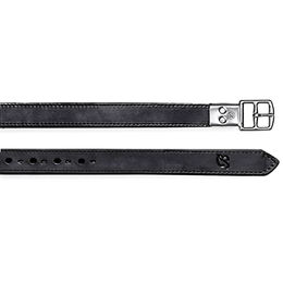 Bates Heritage Steigbügelriemen aus Leder 54in Schwarz – Bild 1 von 1
