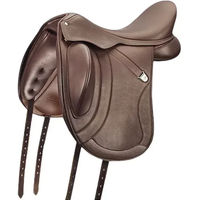 Produktbild von Bates Innova Mono+ Dressursattel aus Leder in Braun 17,5/18 Zoll für Pferde