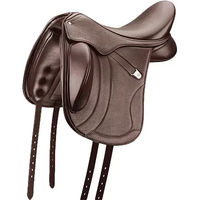 Produktbild von Bates Innova Mono+ Luxe Short Flap Dressursattel aus Leder in Braun für Pferde