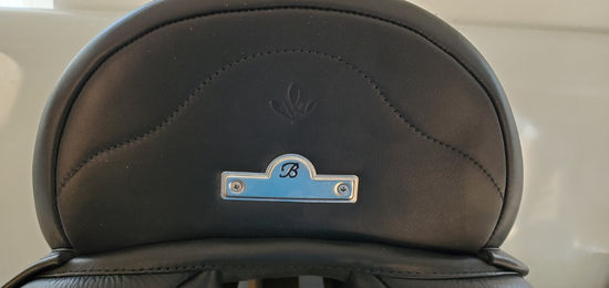 Bates Isabell Icon Sattel aus Leder Schwarz 17.5 Zoll – Bild 1 von 12