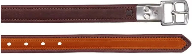 Produktbild von Bates Luxe Lederzügel mit Schnallen in Braun für Pferde