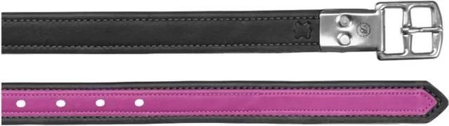 Produktbild von Bates Luxe Lederzügel mit Schnallen in Schwarz für Pferde
