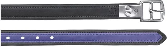 Produktbild von Bates Luxe Lederzügel mit Schnallen in Schwarz für Pferde