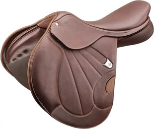 Produktbild von Bates Victrix Pferdesattel aus Leder in Braun
