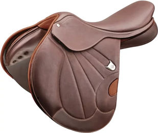 Produktbild von Bates Victrix Pferdesattel aus Leder in Braun