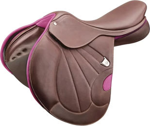 Produktbild von Bates Victrix Pferdesattel aus Leder in Braun