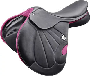 Produktbild von Bates Victrix Pferdesattel aus Leder in Rosa