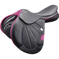 Produktbild von Bates Victrix Pferdesattel aus Leder in Rosa