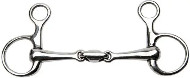 Baucher Feeling Gebiss Anatomisch aus Edelstahl 135 mm Mehrfarbig – Bild 1 von 2