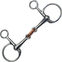 Baucher Gebiss Privilège Equitation aus Edelstahl in Silber – Bild 1 von 1