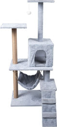 Bauerkraft G-971 Kratzbaum für Katzen mit 4 Ebenen in Grau – Bild 1 von 1
