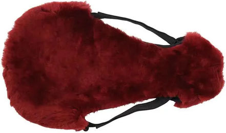 Produktbild von Baumlose Reitsitzdecke aus Merino-Wolle von Edix in Rot Grösse M