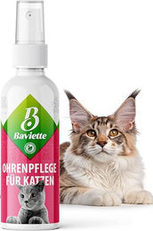 Baviette Cat Clean Ohrenreiniger für Katzen 100 ml alkoholfrei und pH-neutral – Bild 1 von 1