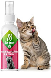 Baviette Katzenpflege Pflegespray zur sanften Hautreinigung 100ml alkoholfrei und geruchlos – Bild 1 von 1