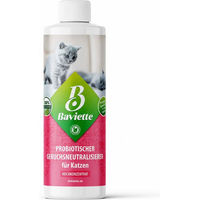 Produktbild von Baviette Probiotischer Geruchsneutralisierer für Katzen 500ml Konzentrat zur Reduktion von Katzenurin-Gerüchen auf Textilien und Möbeln
