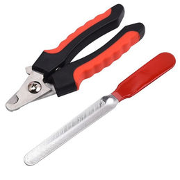 BAYLI Krallenschere Set aus 2 Krallenzangen XL und 2 Krallenfeilen aus Edelstahl für Hund Katze und Nager – Bild 1 von 9