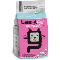 Produktbild von BAZYL Ag+ Compact Fresh Bentonit-Klumpstreu für Katzen mit Nanosilber und Frischeduft 10 L - 10 l