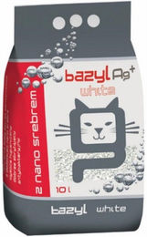 Bazyl Ag+ Compact White Katzenklumpstreu unparfümiert 10 L - 10 l – Bild 1 von 2
