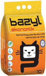 Produktbild von BAZYL Ekonomik Katzenstreu unparfümiertes Klumpstreu aus natürlichem Bentonit 10 L - 10 l