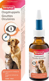 Beaphar Augenreiniger Oogdruppels zur Augenpflege 50 ml – Bild 1 von 2