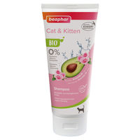 Produktbild von Beaphar Bio Katzen Shampoo für Kitten und erwachsene Katzen 200 ml - 200 ml