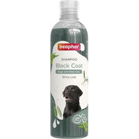 Produktbild von Beaphar Black Coat Shampoo für Hunde mit schwarzem und dunklem Fell 250 ml