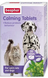 Produktbild von Beaphar Calming Tablets Beruhigungstabletten für Hunde und Katzen 20 Stück