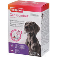 Produktbild von Beaphar CaniComfort Starter-Kit zur Beruhigung für Hunde mit Diffusor und 48 ml Nachfüllpackung