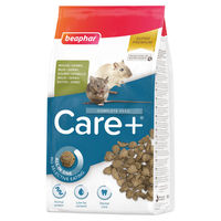 Produktbild von Beaphar Care+ Hauptfutter für Mäuse und Rennmäuse mit Geflügel ohne Zuckerzusatz 500 g