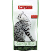Produktbild von Beaphar Catnip Bits Katzenminze Leckerli für Katzen 35 g