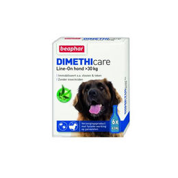 Produktbild von Beaphar DIMETHIcare Line-on Spot-On für Hunde großer Rassen gegen Flöhe, Milben, Zecken und Läuse
