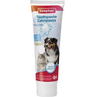 Produktbild von Beaphar Dog-a-dent Zahnpasta mit Lebergeschmack für Hunde und Katzen 100 g - 3 x 100 g
