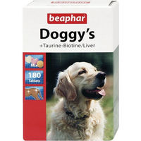 Produktbild von Beaphar Doggy's Vitamintabletten Mix mit Garnele und Kabeljau 500g zur Immunstärkung sowie Haut-Fell-Pflege für Hunde
