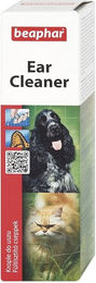 Produktbild von Beaphar Ear Cleaner Ohrenpflegetropfen für Hunde und Katzen 50 ml