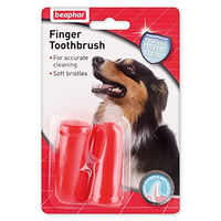Produktbild von Beaphar Finger-Zahnbürste 2er Pack für alle Größen - 2 Stk.