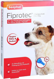 Produktbild von Beaphar Fiprotec Spot-On Lösung für kleine Hunde 67 mg