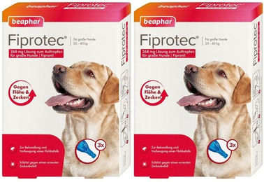 Beaphar Fiprotec Spot-On Lösung gegen Flöhe und Zecken für große Hunde 268 mg – Bild 1 von 1