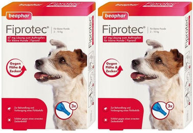 Beaphar Fiprotec Spot-On Lösung gegen Flöhe und Zecken für kleine Hunde – Bild 1 von 1