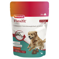 Produktbild von Beaphar Flexifit Chews Funktionssnack für Hunde mit Lachs und Huhn 175 g - 175 g