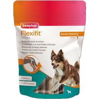 Produktbild von Beaphar Flexifit Sticks Hund Leckerlis mit Huhn und Lachs zur Unterstützung der Gelenke 175 g
