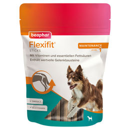 Beaphar Flexifit Sticks Hundesnack Lachs für Senior Hunde 175 g - 175 g – Bild 1 von 8