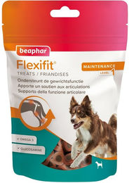 Produktbild von Beaphar Flexifit Treats Hund Leckerlis mit Huhn und Lachs für die Gelenke 150g