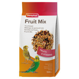 Beaphar Frucht-Mix Vogelfutter Nahrungsergänzung ohne tierisches Protein 150 g - 150 g – Bild 1 von 6