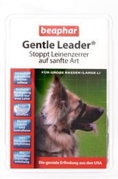 Beaphar Gentle Leader Erziehungshalsband für Hunde Schwarz Größe L – Bild 1 von 2